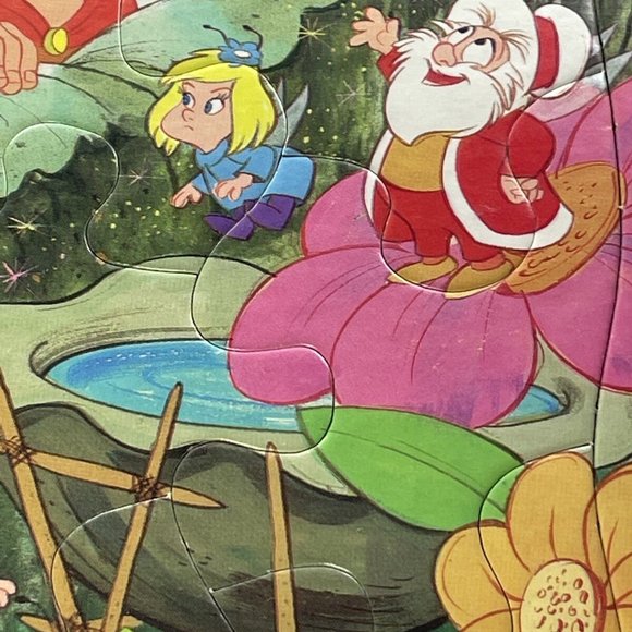 Taran And The Magic Cauldron Disney Golden Frame Tray Kids Puzzle Vintage - Picture 3 of 12